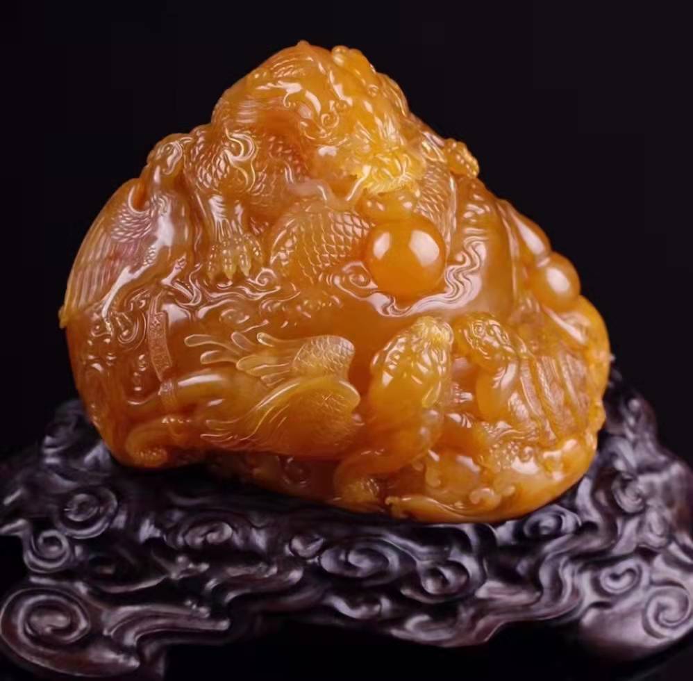 庄剑新的作品-庄剑新寿山石作品