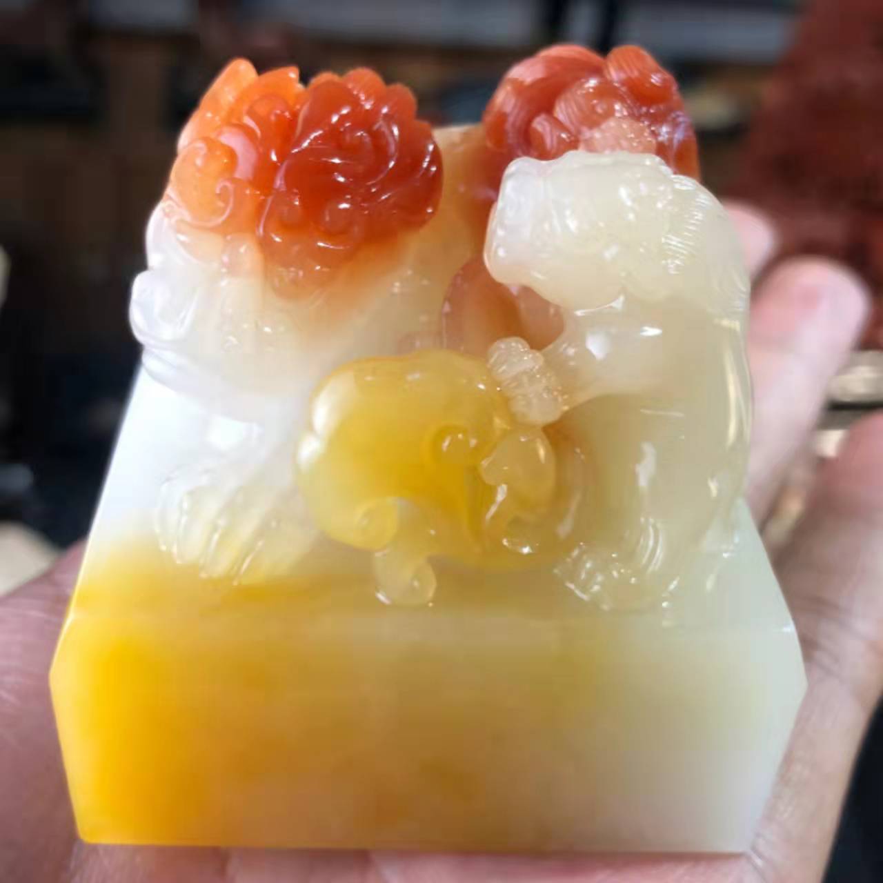庄剑新的作品-庄剑新寿山石作品