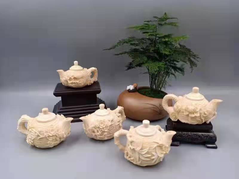 蔡荣新的作品-蔡荣新猛犸牙雕