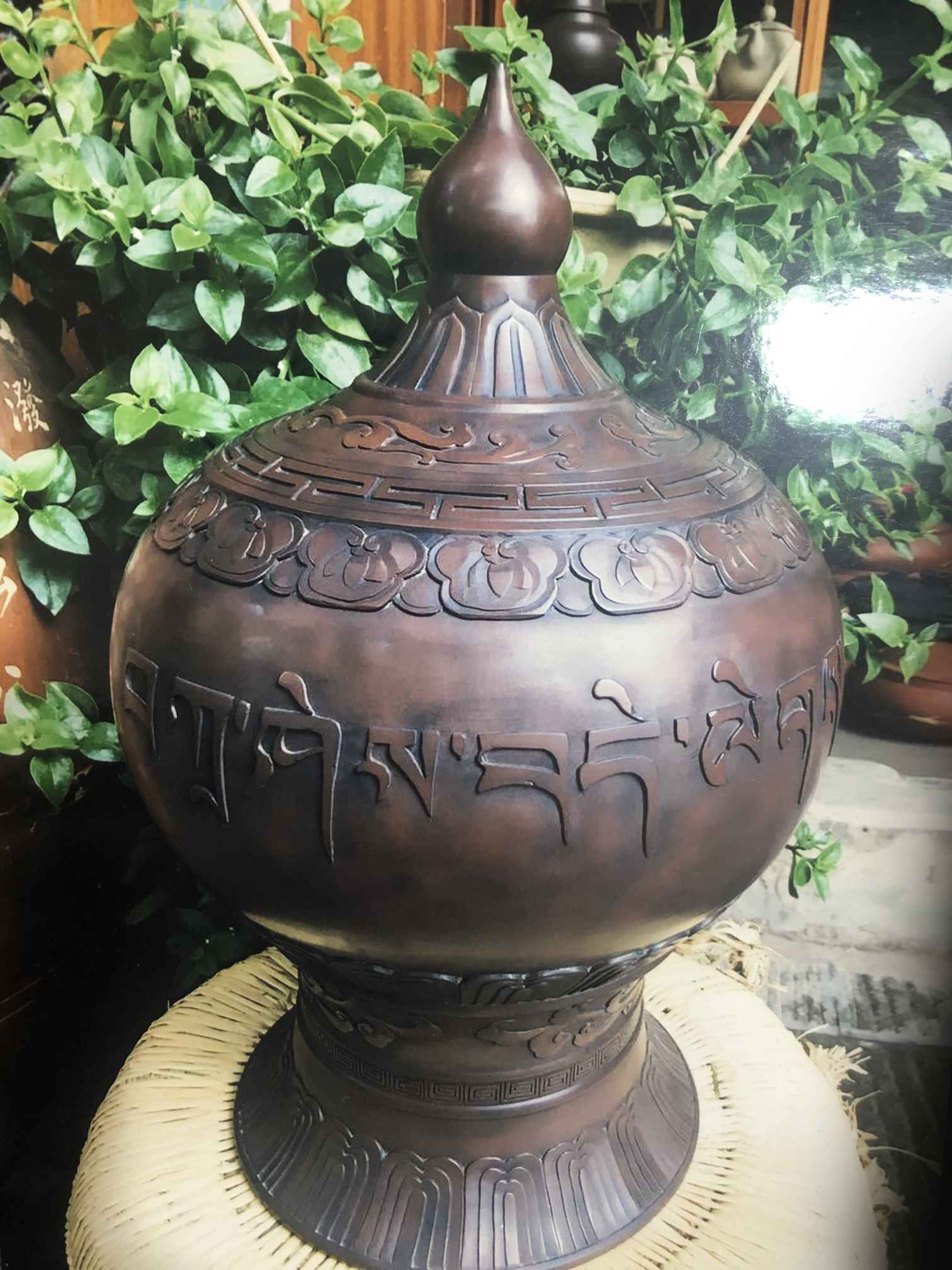 李正龙的作品-李正龙紫陶 佛陀茶罐