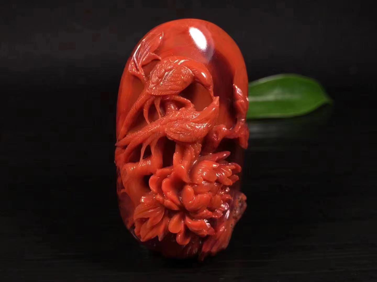 许星龙的作品-许星龙南红