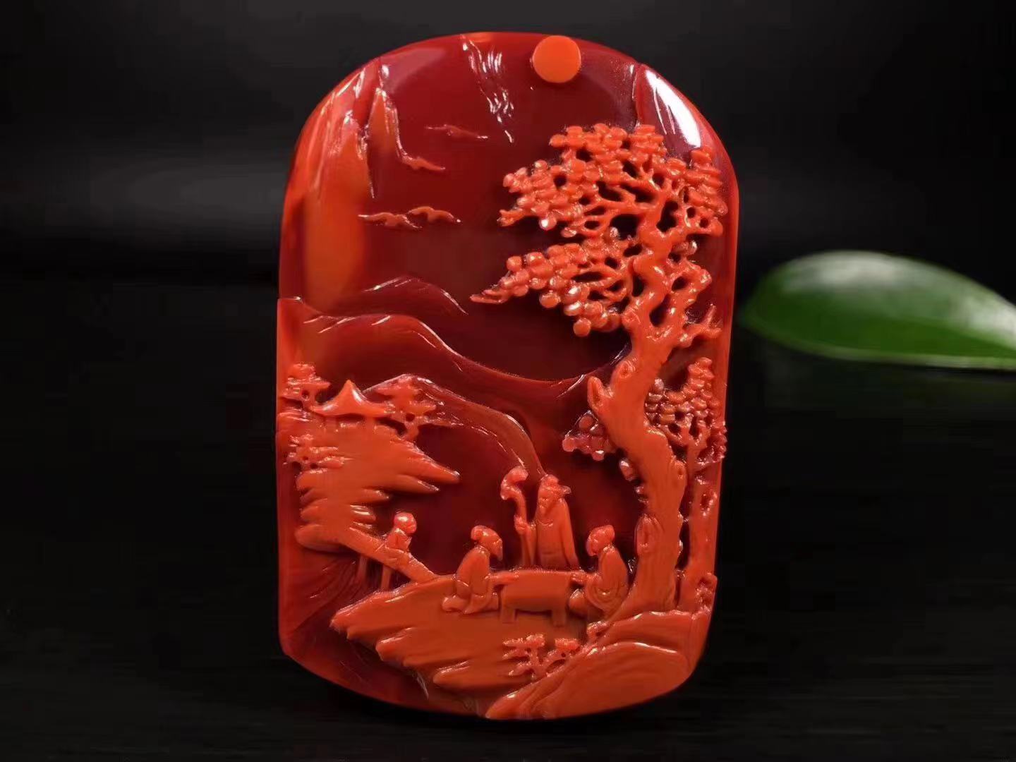 许星龙的作品-许星龙南红