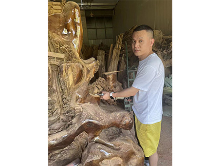 姚桂双的作品-姚桂双木雕