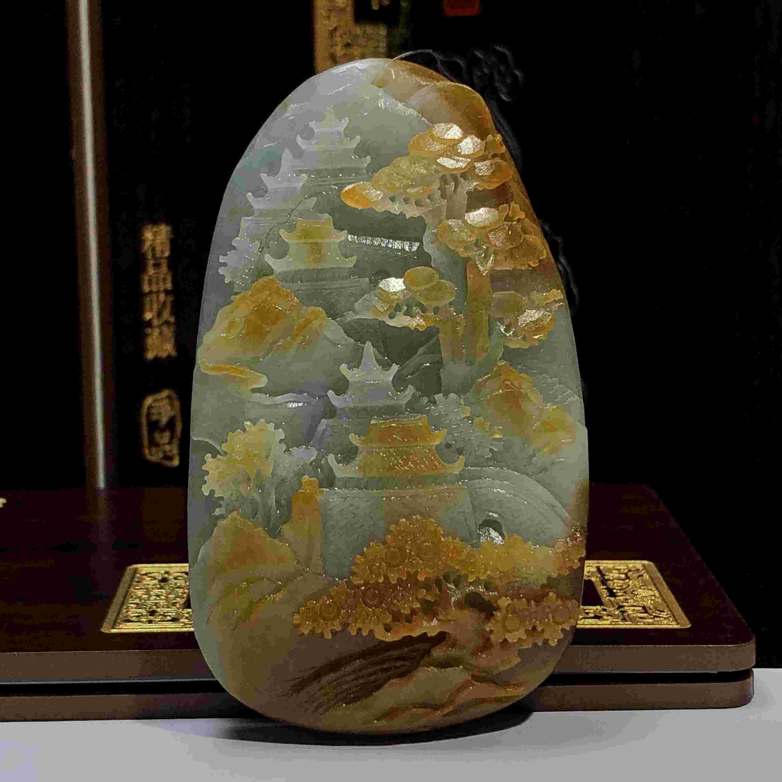 朱富贵的作品-朱富贵玉雕