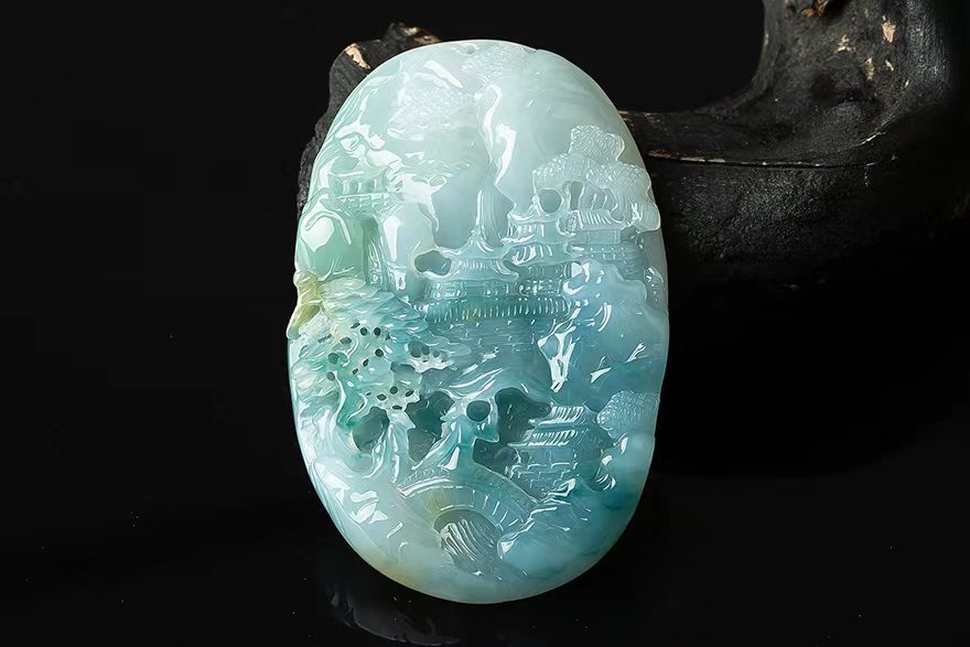 王良的作品-王良玉雕