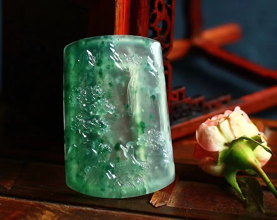 杜心的作品-杜心翡翠