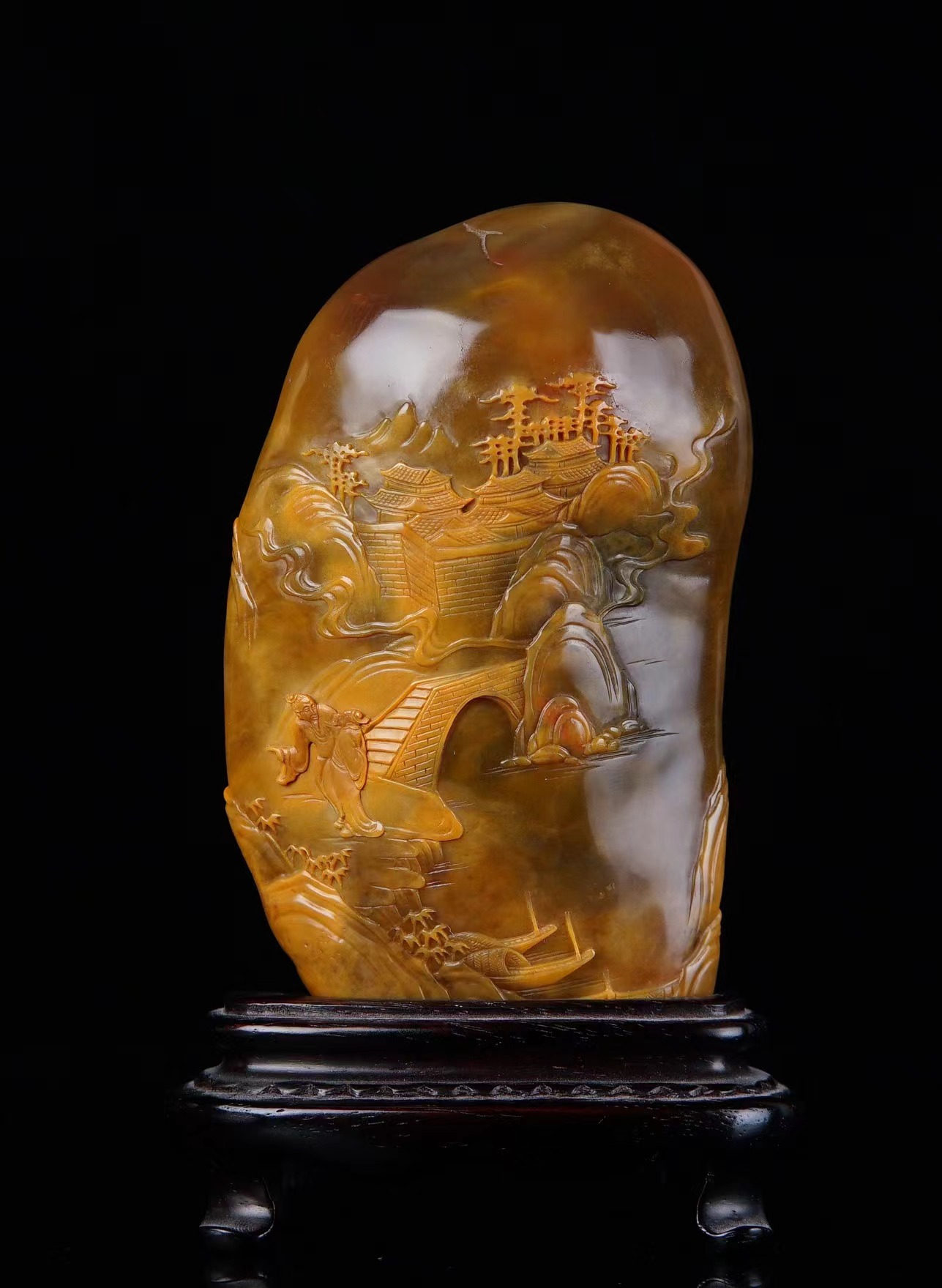 许志林的作品-许志林 寿山石