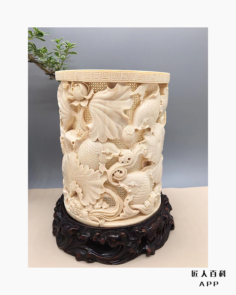 张宏强的作品-张宏强 牙雕