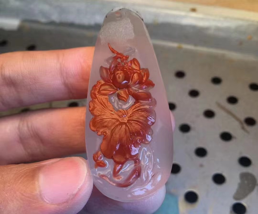 刘安的作品-刘安玉雕