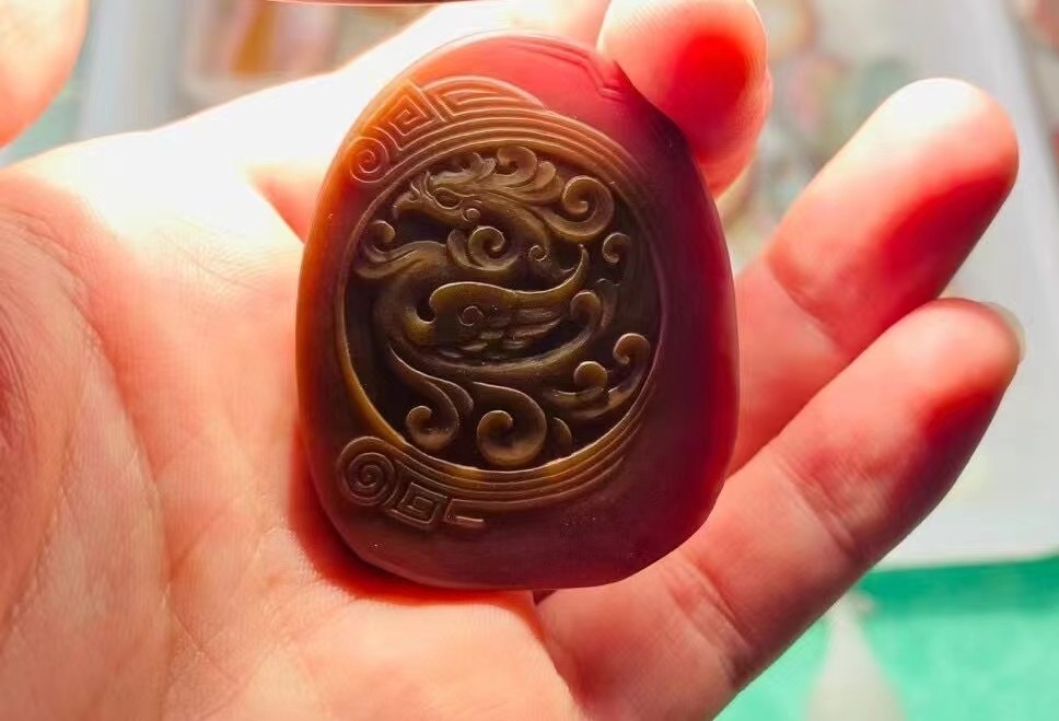 刘安的作品-刘安玉雕