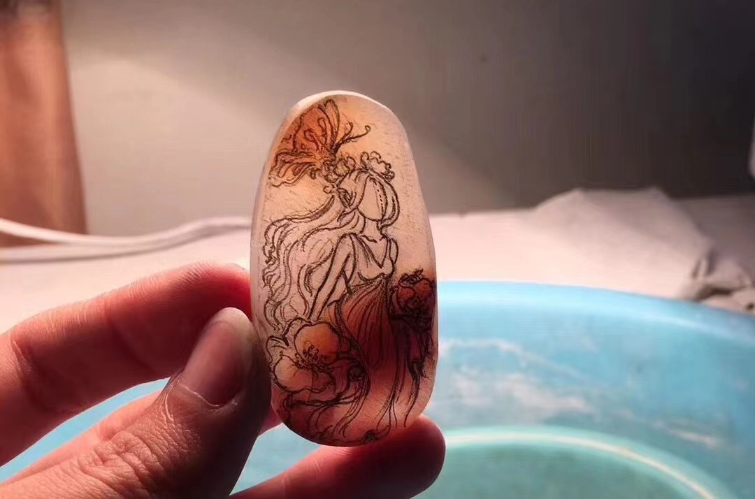 刘安的作品-刘安玉雕