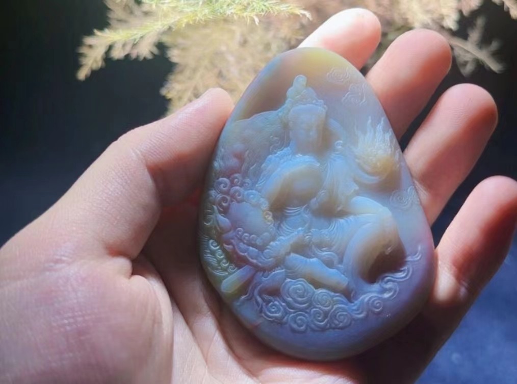 刘安的作品-刘安玉雕