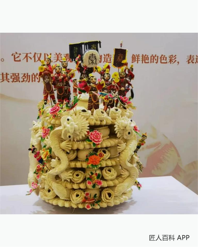 岳若惠的作品-岳若惠 面塑