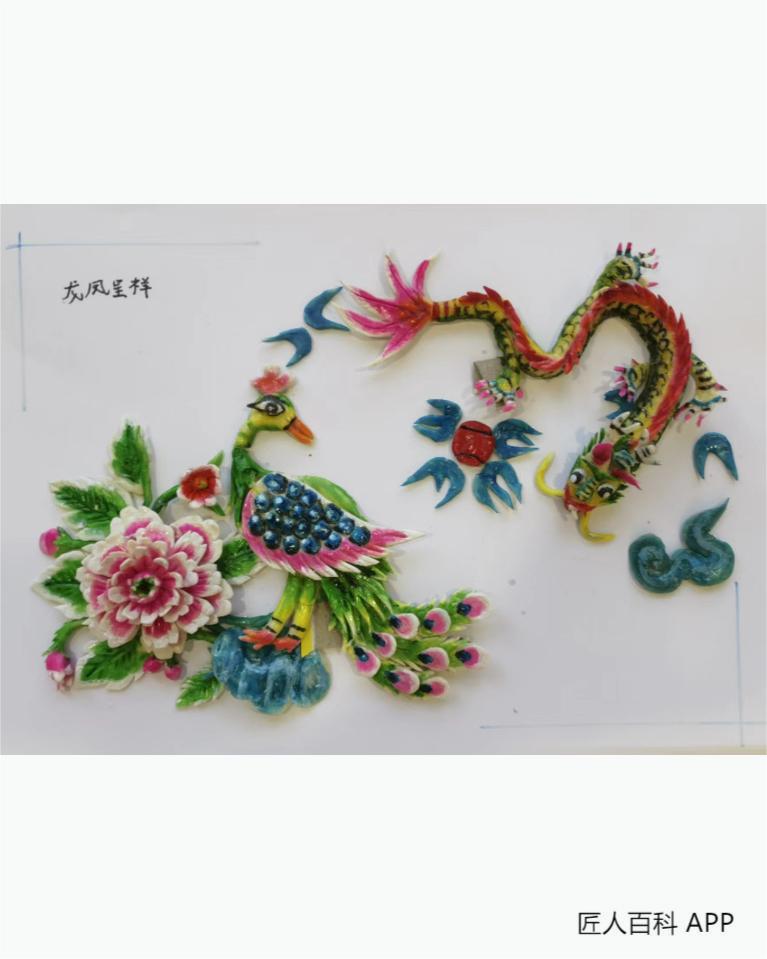 岳若惠的作品-岳若惠 面塑