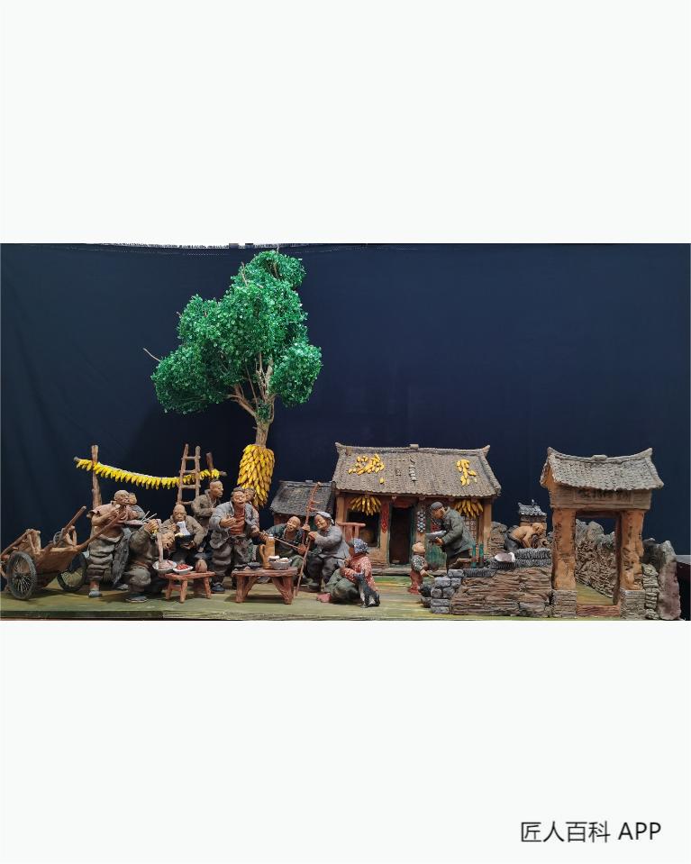 胡全让的作品-胡全让泥塑