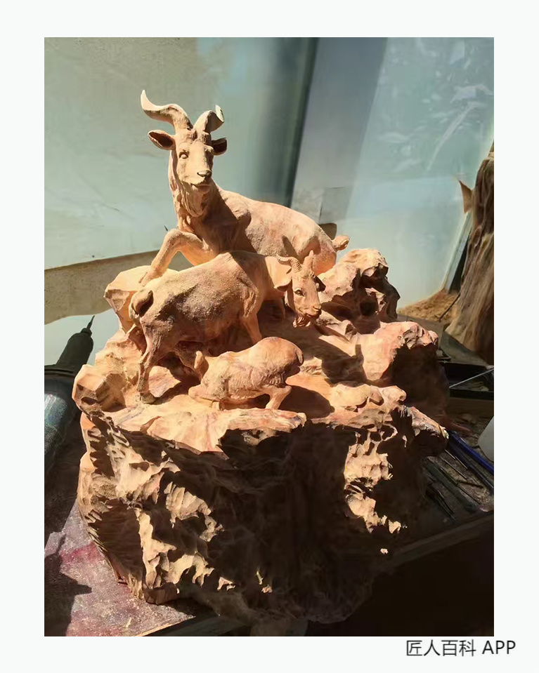 周瑛康的作品-周瑛康 木雕