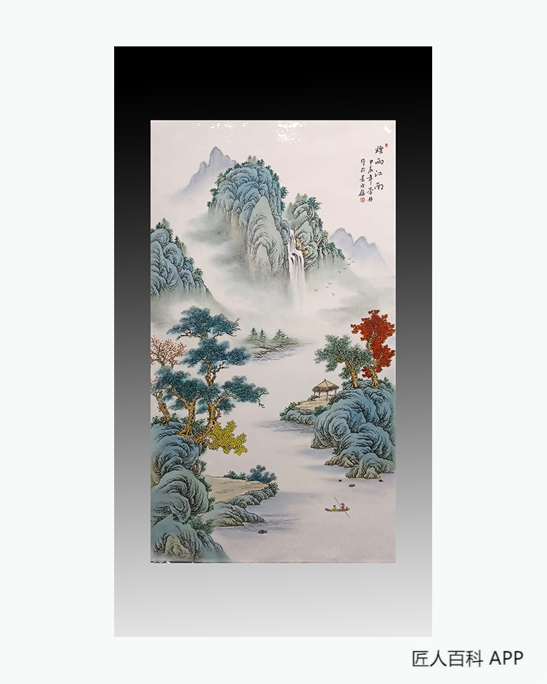 李丹(陶瓷绘画艺术家)的作品-李丹陶瓷绘画艺术家