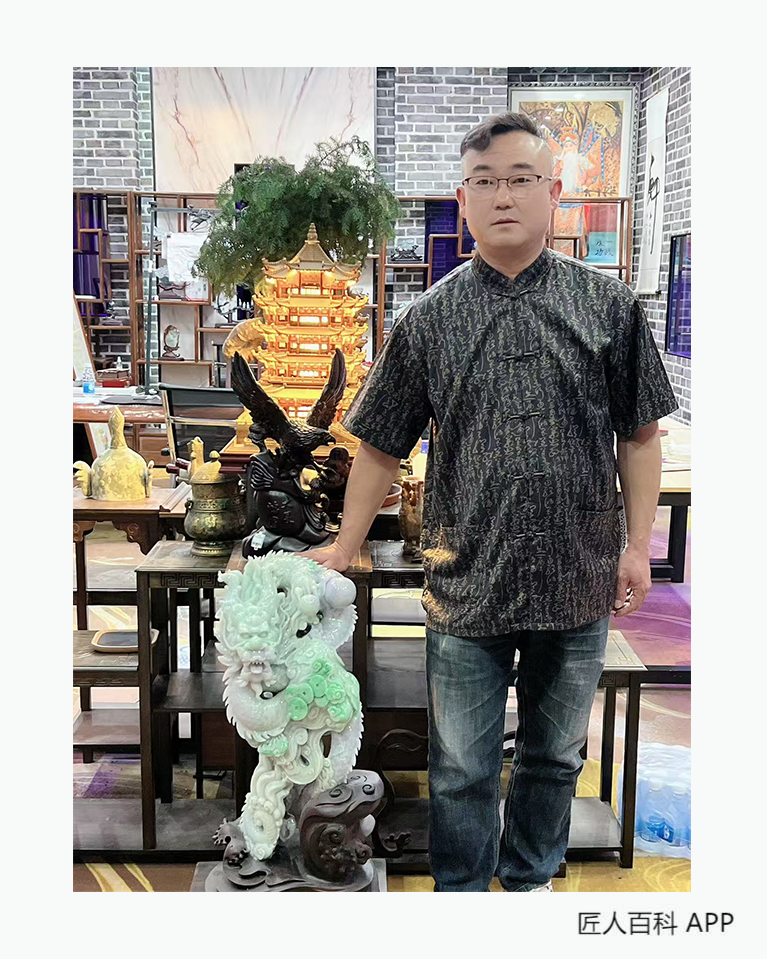 杨龙(玉雕)的作品-杨龙玉雕