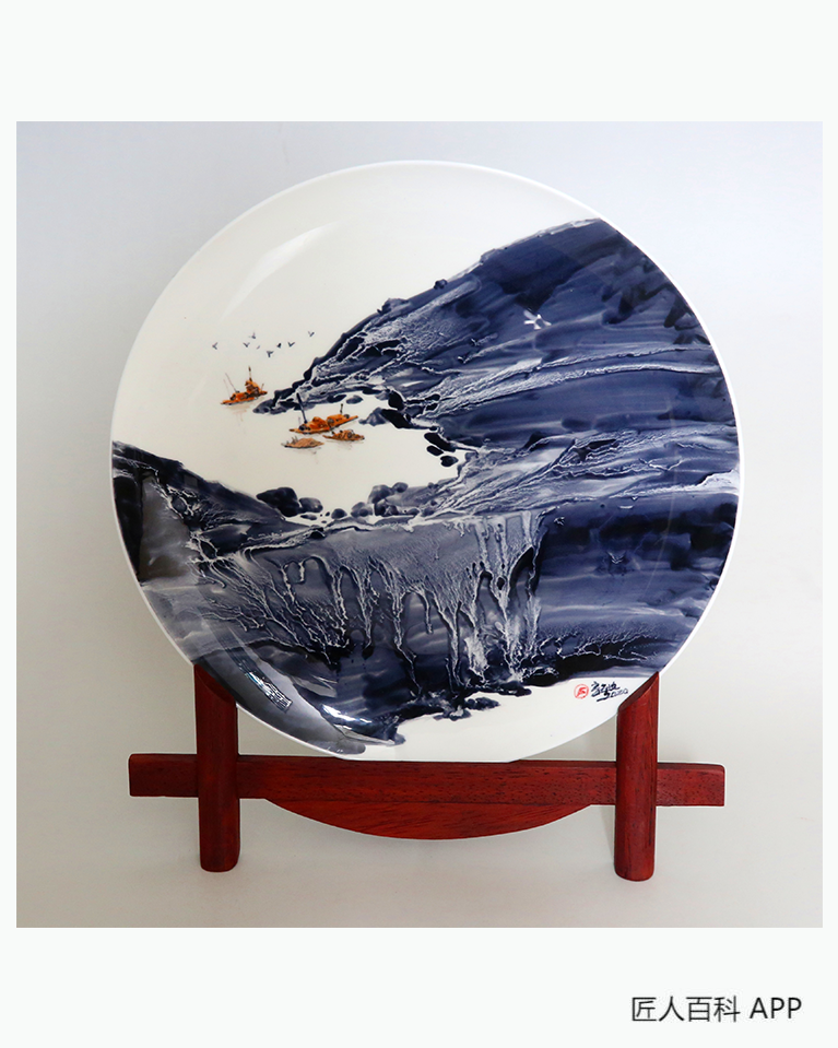 房敏(陶瓷彩绘艺术家)的作品-房敏的参考资料