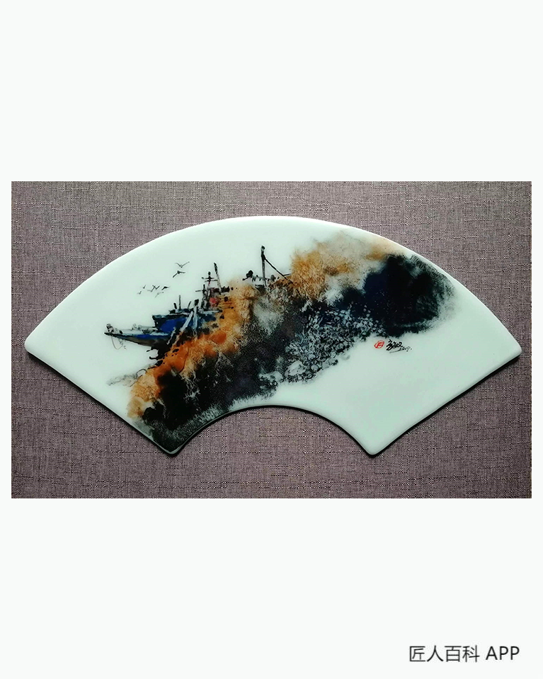 房敏(陶瓷彩绘艺术家)的作品-房敏的参考资料
