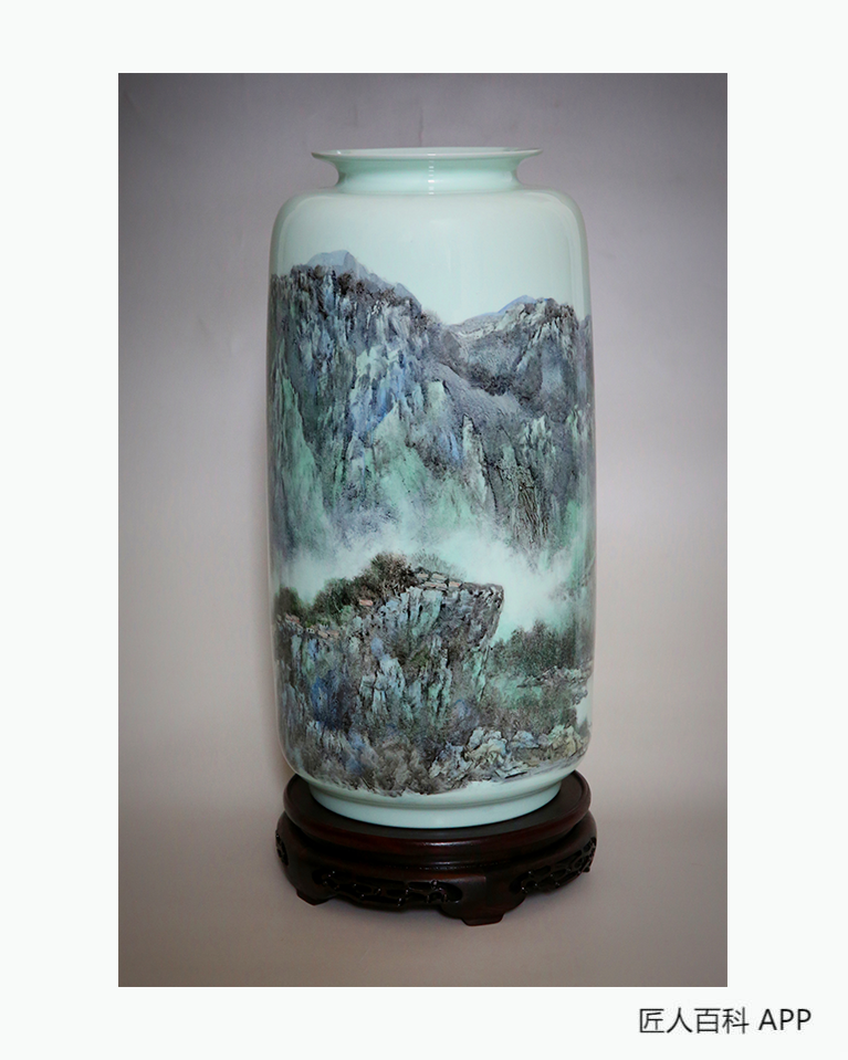 房敏(陶瓷彩绘艺术家)的作品-房敏的参考资料