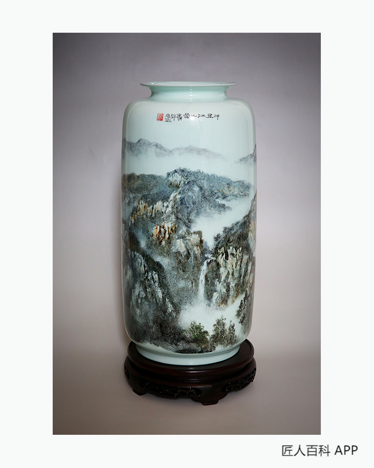 房敏(陶瓷彩绘艺术家)的作品-房敏的参考资料