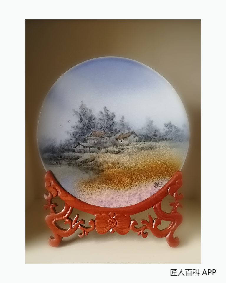 房敏(陶瓷彩绘艺术家)的作品-房敏的参考资料