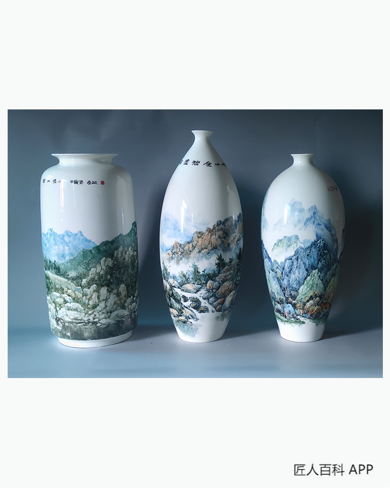 房敏(陶瓷彩绘艺术家)的作品-房敏的参考资料