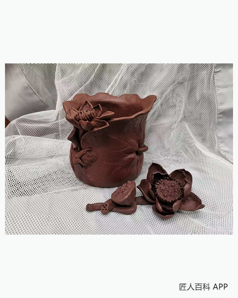 徐晶(逍泽)的作品-逍泽紫砂